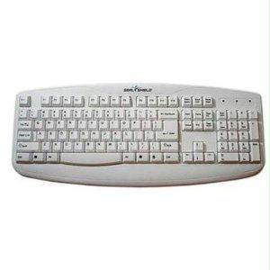 Seal Shield Washable Keyboard - Ip-66 Washable, True Type, Full Travel Keys, 24k