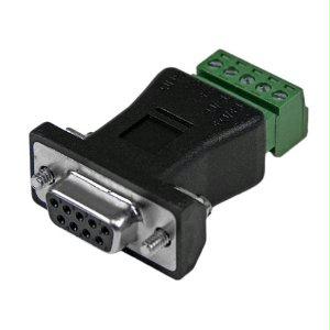 Startech Rs422 Rs485 Serial Db9 To Terminal Block Adapter - Taa - Db9242- Convert An Rs-4