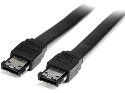 Startech Storage Cable - Esata (7 Pin, Data) Left Connector - Male Left Gender - Esata (7