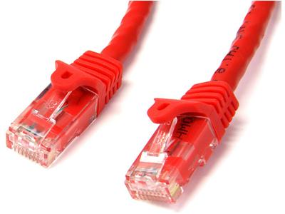 Startech 3ft Red Cat6 Ethernet Cable Delivers Multi Gigabit 1/2.5/5gbps & 10gbps