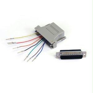 Startech Db25 To Rj45 Modular Adapter - M/f - Gc258mf - Convert A Db25 Male Connector To