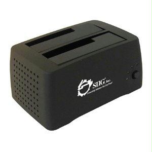 Siig, Inc. Smart Auto-cooling Dual Bay External Docking Station With Internal Cooling Fan F