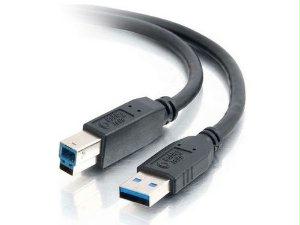 C2g Usb Cable - Usb 3.0 A Left Connector - Male Left Gender - Usb 3.0 B Right Connec
