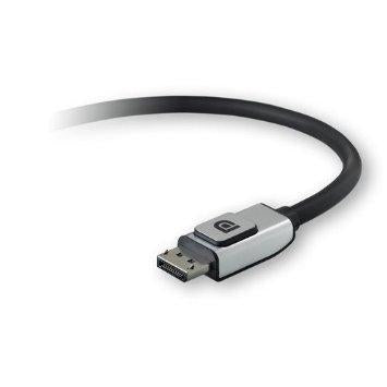 Belkin International Inc Av Cables - 20 Pin Displayport Left Connector - Male Left Gender - 20 Pin Displa