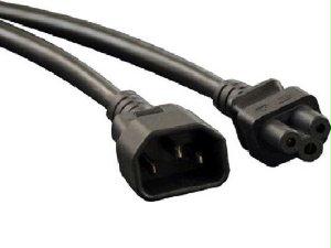 Eaton Tripp Lite Series Laptop Power Adapter Cord, C14 To C5 Adapter - 7a/125v O