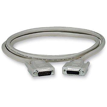 Black Box Db15 Thumbscrew Cable - Male/female, 25-ft. (7.6-m)