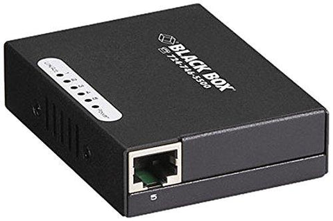 Black Box The Lbs005a Is A Compact Fast Ethernet Switch With Five 10/100 Mbps Rj45 Ports.