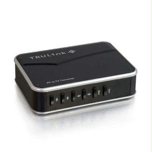 C2g Video Adapter - 8 Pin Mini-din Left Connector - Female Left Gender - Rca,s-video