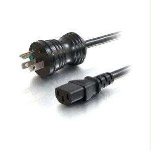 C2g 10ft 16awg Hosp Pwr Cbl 5-15p-c13 Bk Taa