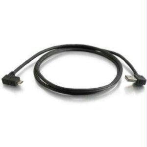 C2g Av Cable - Usb-a Left Connector - Male Left Gender - Usb Micro-b Right Connector