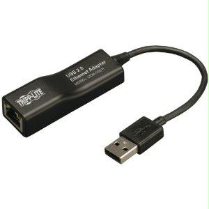 Eaton Tripp Lite Series Usb 2.0 Ethernet Nic Adapter - 10/100 Mbps, Rj45, Black