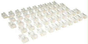 Eaton Tripp Lite Series Cat5e Rj45 Modular In-line Connectors For Stranded Cat5e