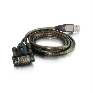 C2g Usb To Db9 Male Serial Adptr W/thumbs