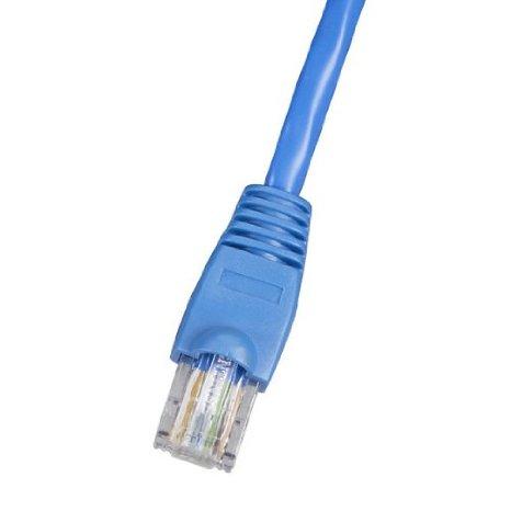 Unc Group Llc Unc Cat6 Patch Cable, 06 Ft Blue With Booted. High-performance Cat6 Ethernet Cab
