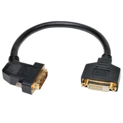 Eaton Tripp Lite Series Dvi Dual-link Extension Adapter Cable With 45-degree Lef