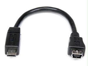 Startech System Cable - Usb Mini-b Left Connector - Female Left Gender - Usb Micro-b Righ
