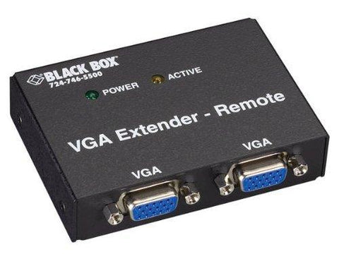 Black Box Works With The 4-port Vga Transmitter (ac555a-4-r2) To Extend V Ga Video Up To 5
