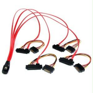 Startech Storage Cable - 1-sff-8087 (36 Pin, Internal Mini-sas) Left Connector - Male Lef