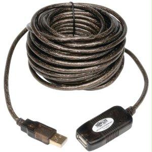 Eaton Usb 2.0 Active Extension Repeater Cable - Usb A Left Connector - Male Left Gende