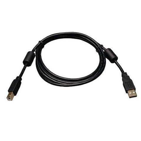 Eaton Tripp Lite Series Usb 2.0 A To B Cable - Usb A Left Connector - Male Left Gender
