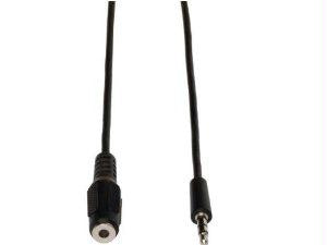 Eaton Tripp Lite Series 3.5mm Mini Stereo Audio Extension Cable For Speakers And