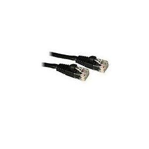 Unc Group Llc Unc Cat6 Patch Cable, 06 Ft Black With Booted. High-performance Cat6 Ethernet Ca