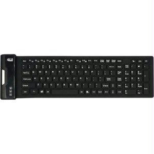 Adesso Innovation Inc Slimtouch 222 Antimicrobial Waterproof Flex Keyboard (compact Size)