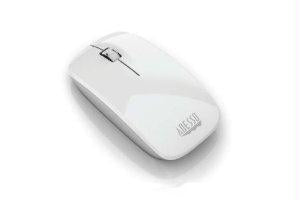 Adesso Innovation Inc Adesso White Bluetooth 3.0 Low Profile Sleek Feel, Comfortable Design, Optical S
