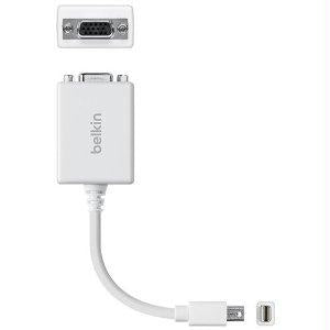 Belkin International Inc Belkin Mini Displayport To Vga Video Adapter, M/f, 1080p - F2cd049b - Supports R
