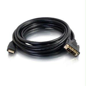 C2g Av Cable - Hdmi Left Connector - Male Left Gender - Dvi-d Right Connector - Male