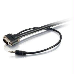 C2g Av Cable - Vga,3.5mm Stereo Left Connector - Male Left Gender - Vga,3.5mm Stereo