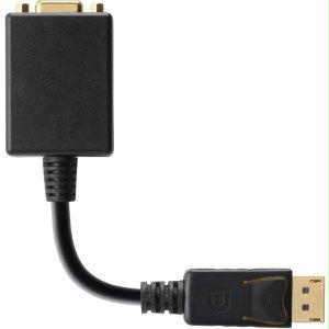 Belkin International Inc Av Cable - 20 Pin Displayport Left Connector - Male Left Gender - 15 Pin Hd D-su