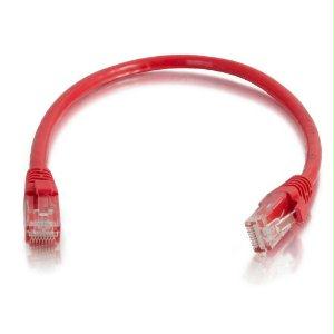 C2g 8ft Cat6 Snagless Utp Cable-red