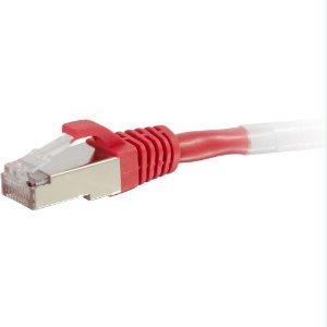 C2g 15ft Cat6 Snagless Stp Cable-red