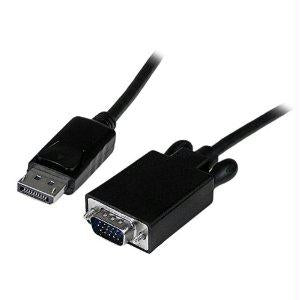 Startech 15ft/4.6m Active Displayport To Vga Cable Hbr2 2048x1280/1080p 60hz Edid/ddc - V