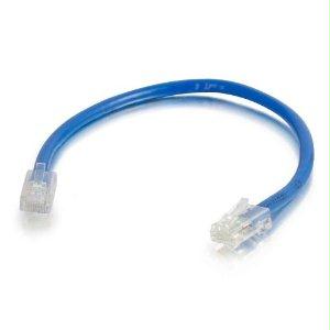 C2g 6in Cat6 Nonbooted Utp Cable-blu
