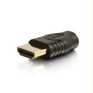C2g Adapter - Hdmi Left Connector - Male Left Gender - Micro Hdmi Right Connector -