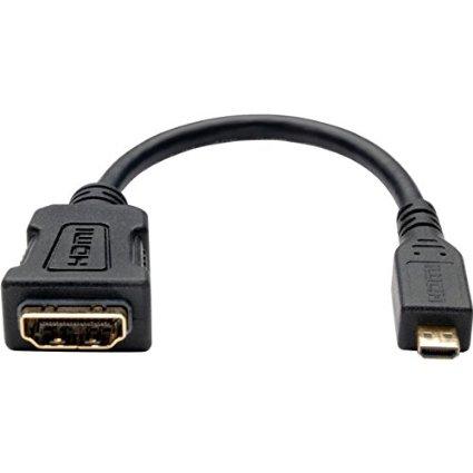 Eaton Tripp Lite Series Micro Hdmi To Hdmi Adapter For Ultrabook/laptop/desktop Pc - (