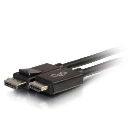 C2g 10ft (3m) Displayport Male To Hdmi Male Adapter Cable - Displayport Left Connect