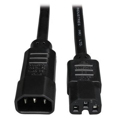 Eaton Tripp Lite Series Power Cord C14 To C15 - Heavy-duty, 15a, 250v, 14 Awg, 1