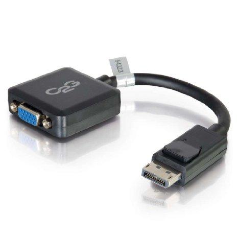 C2g 8in Displayport Male To Vga Female Active Adapter Converter (taa Compliant) - Di