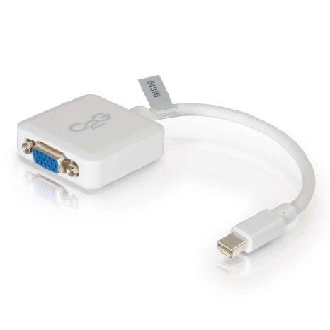C2g Adapter Converter - Mini Displayport Left Connector - Male Left Gender - Vga Rig