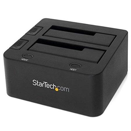 Startech Dual-bay Hard Drive Dock For 2.5 / 3.5 Sata Drives; Sata Iii (6.0 Gbps) Hdd/ssd;