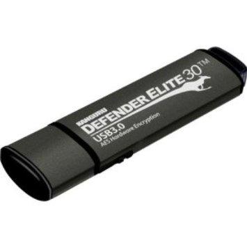 Kanguru Defender Elite30 Secure Flash Drive W/physical Write Protect Switch-16g-