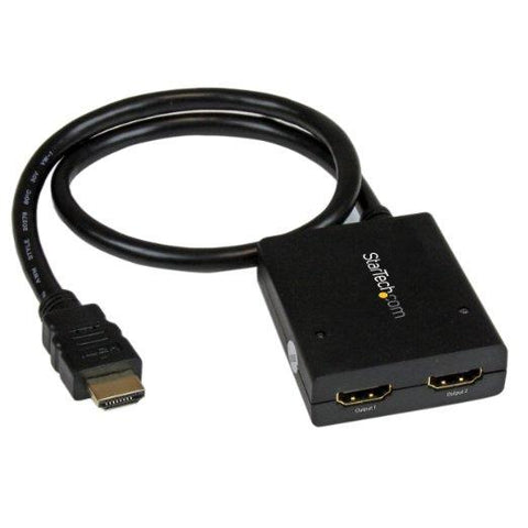 Startech Split An Hdmi Audio/video Source To Two Separate Hdmi Displays, With Support For