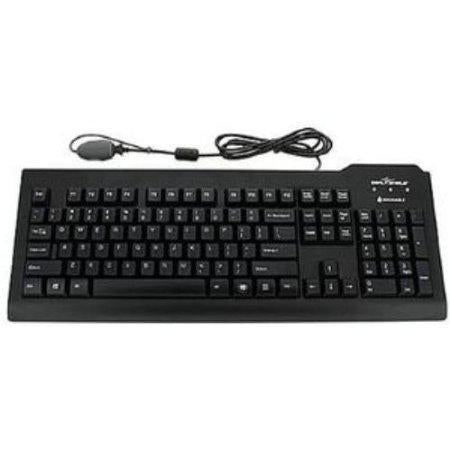 Seal Shield Medical Grade Keyboard - Dishwasher Safe Qwerty Ansi Usa (black)(gol