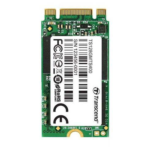Transcend Information Ts128gmts400- 128gb Ssd - Sata Iii 6gb/s - M.2 - 3 Year Limited Warranty, Despit