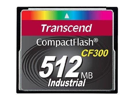 Transcend Information Transcend 512m Cf Crd (300x, Udma5, Type I, Bulk - Ts512mcf300 - Flash Type: Slc