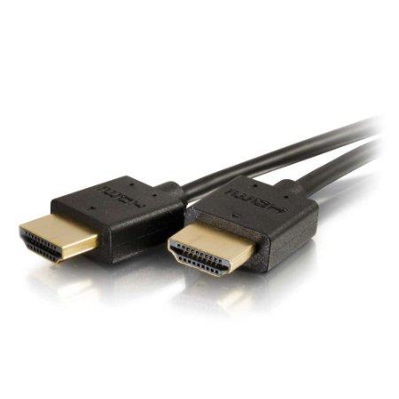 C2g 3ft/0.9m Slim Flexible Hs Hdmi Cable