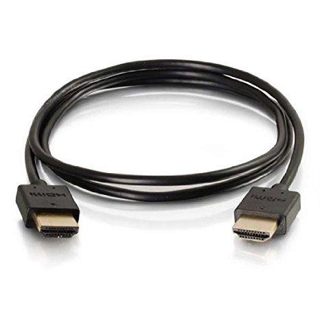 C2g 6ft/1.8m Slim Flexible Hs Hdmi Cable